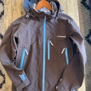 Cloudveil Women's S Thermal Full-zip Jacket Hooded Gore Tex Snow Jacket